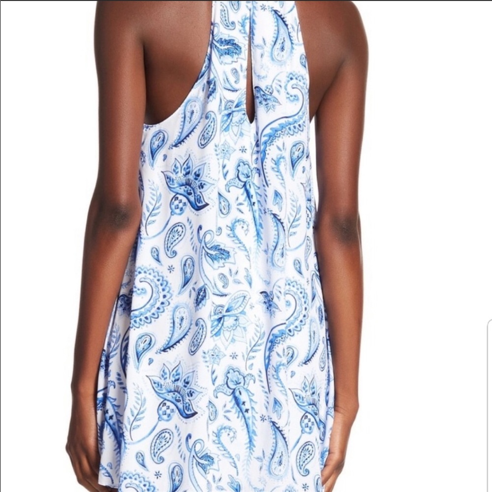 Show Me Your MuMu Tropical Gomez Mini Dress Size L - Picture 2 of 8
